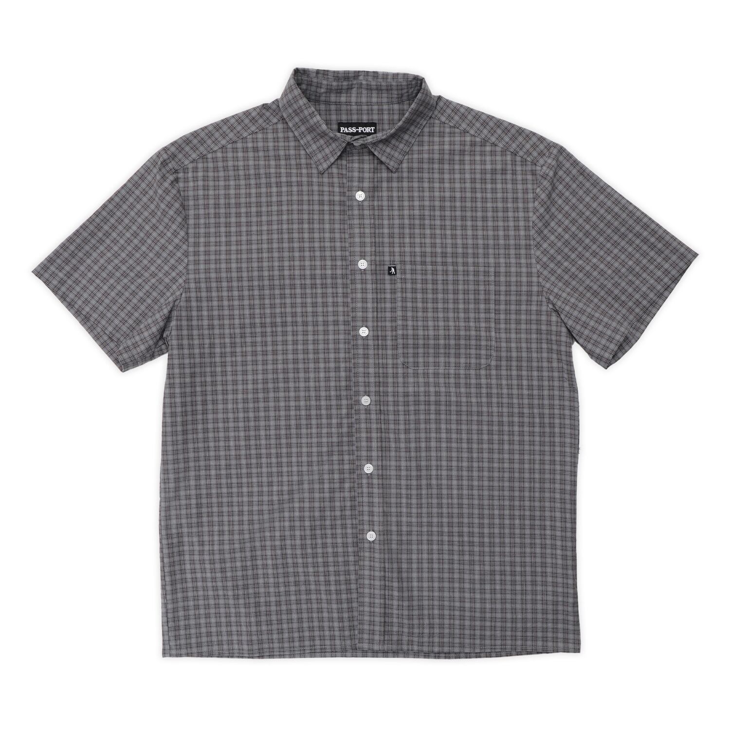 Pass~Port|Workers Check Short Sleeve Shirt "送料無料"