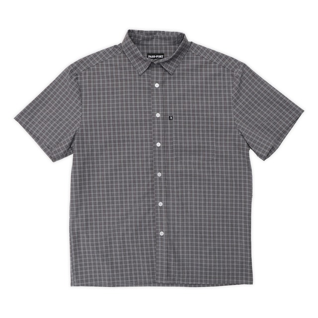 Pass~Port|Workers Check Short Sleeve Shirt "送料無料"