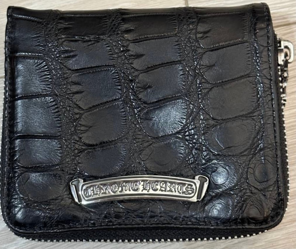 クロムハーツ Chrome Hearts ウォレット クロコ アリゲーター 財布 ...