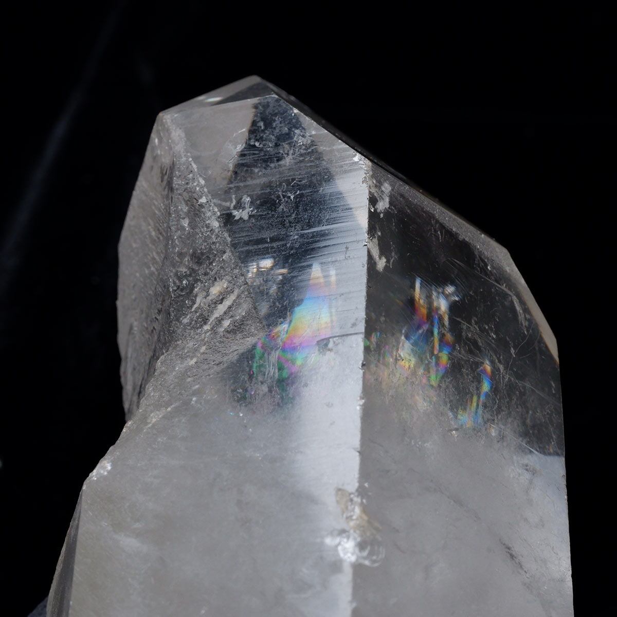 レムリアンシード 水晶 原石 虹入り ブラジル ミナスジェライス州 コリント産 証明書付属 一点物 281-295