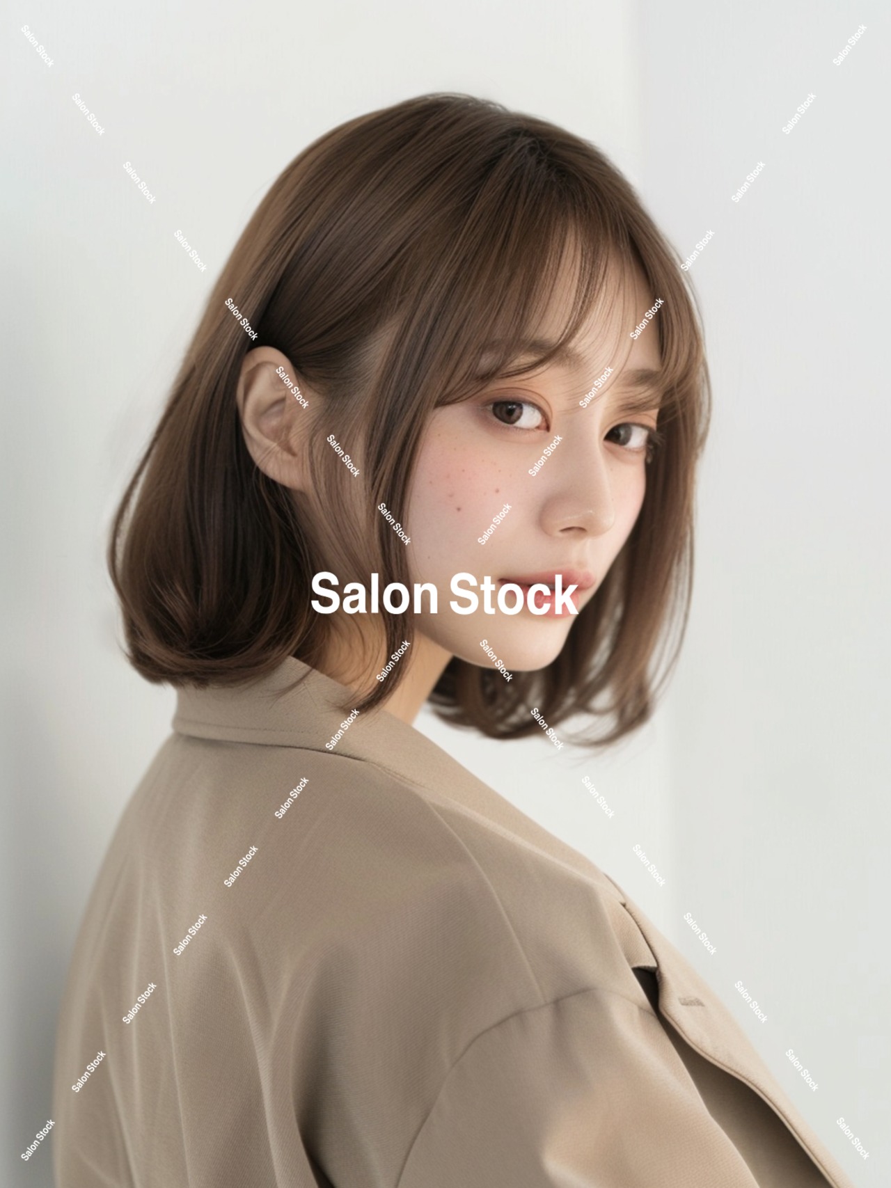 【レディース】ミディアムワンカール