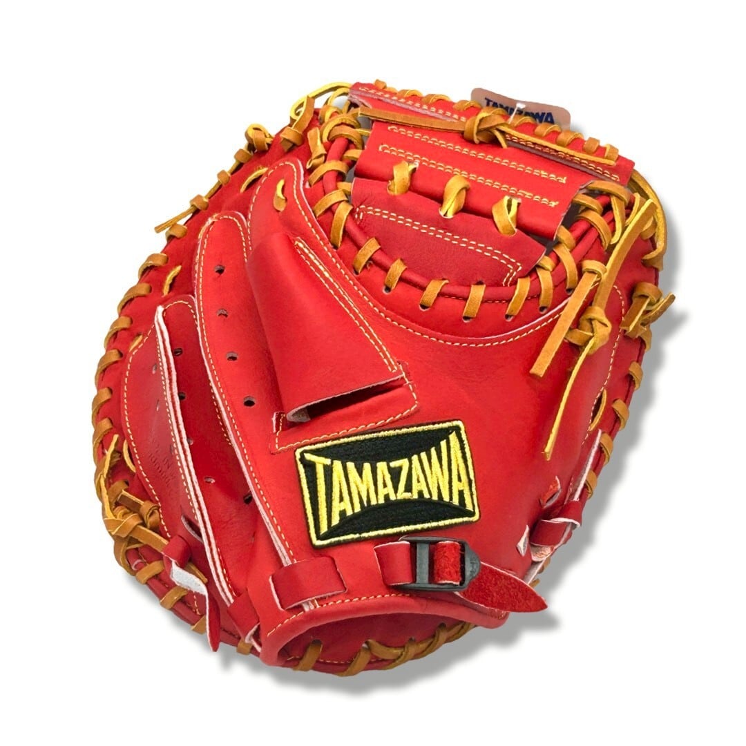 軟式】玉澤 少年用キャッチャーミット TUC-J120R 右投げ（本体：R