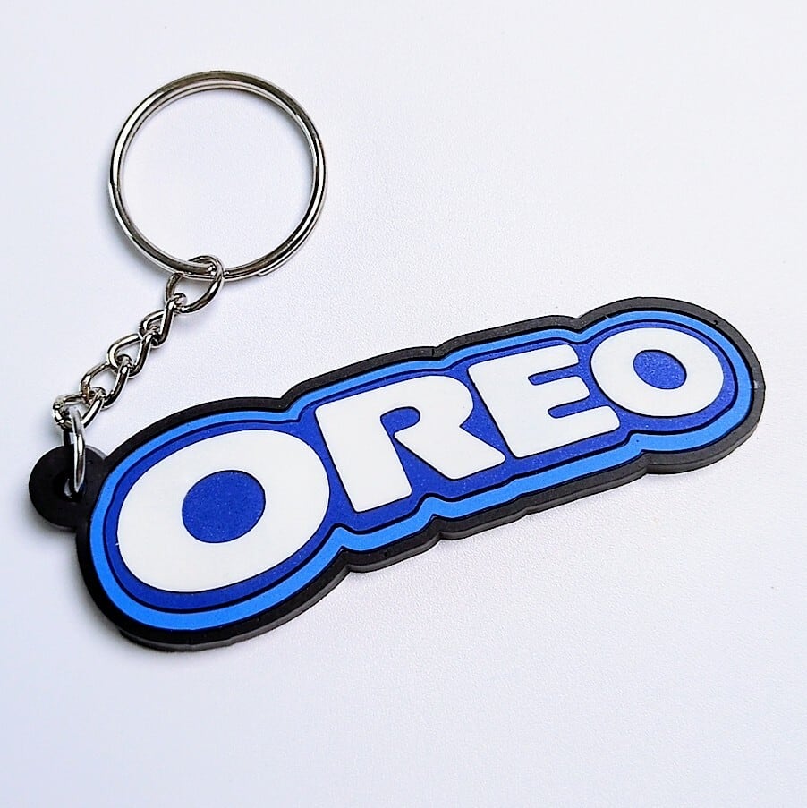 送料無料！ ☆ラバーキーホルダー☆ 〘677〙【 OREO ( オレオ