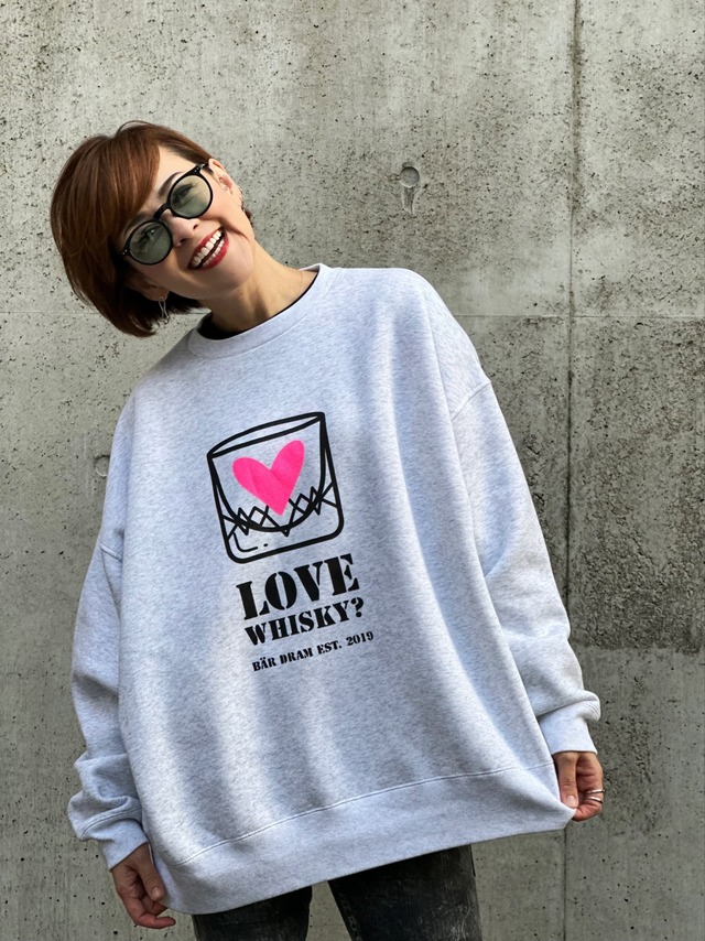 Love Whisky? Sweatshirt Mix Gray
