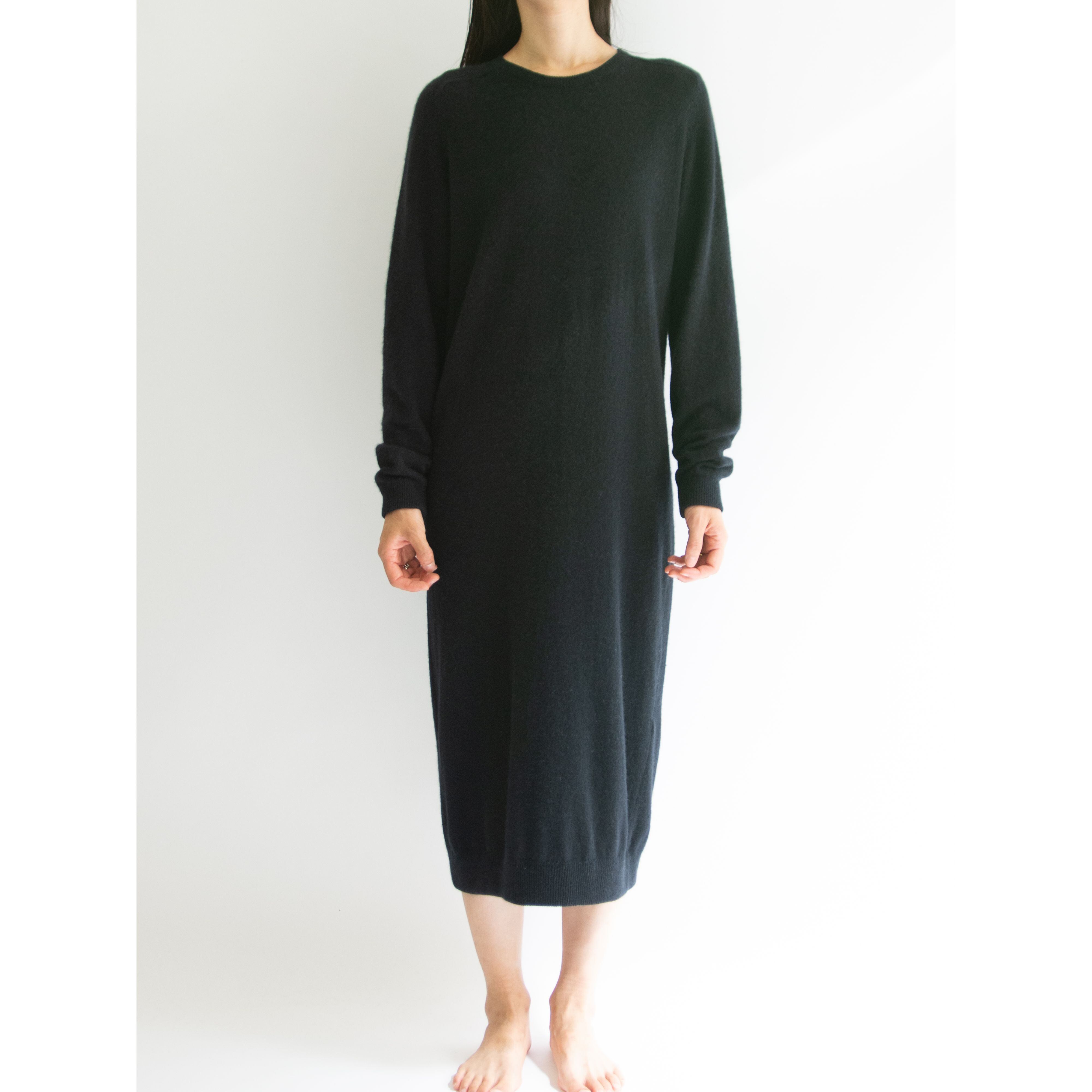 【ISSEY SPORT】Made in Hong Kong 70-80's Wool-Nylon Knit Dress（イッセイスポーツ 香港製ウールナイロンニットワンピース）