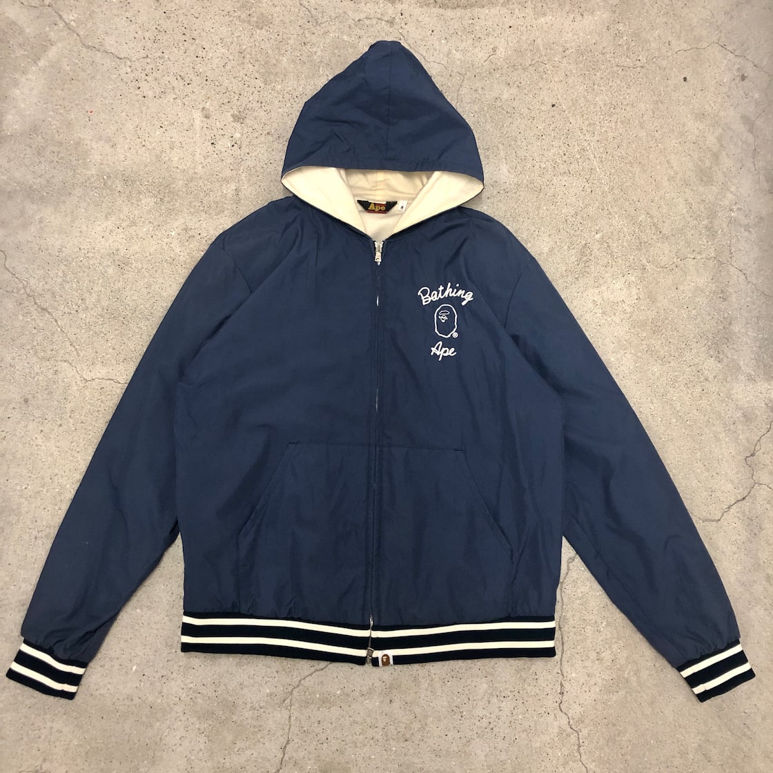 90～00s A BATHING APE/Nylon Jacket/初期/三角タグ/M/ASNKA/ナイロン  