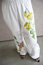 vintage lace pants tomato yellowpansy