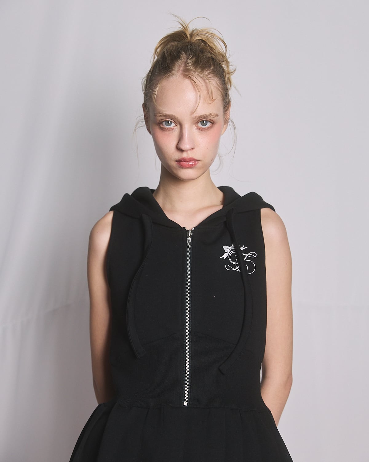 S/S ノースリーブパーカープリーツワンピ | lilLilly official webstore