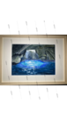静謐の青の洞窟 風景画 The Serene Blue Cave