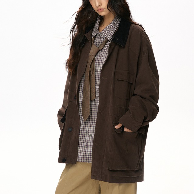 colored cargo jacket　カラーカーゴジャケット　J1525