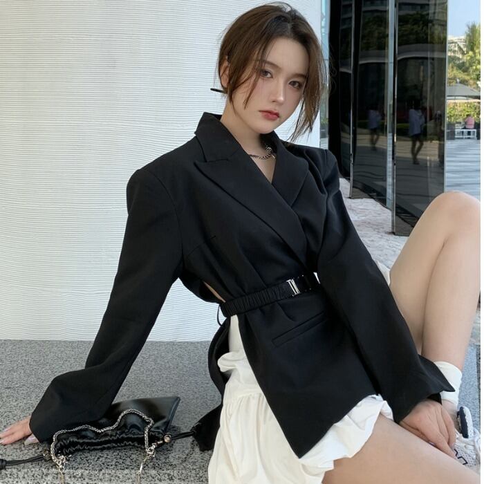 レディーススプリングウェストジャケット スカート 春物 ドラファッションホール16672676444