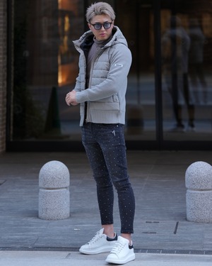 PREMIUM STRETCH TURTLE NECK【BEL-M-025】