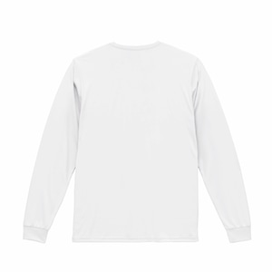 【SHOEHURRY!】CIRCLE LOGO DRY LONG TEE(WHITE/YELLOW)|ドライロングTシャツ(ホワイト/イエロー)