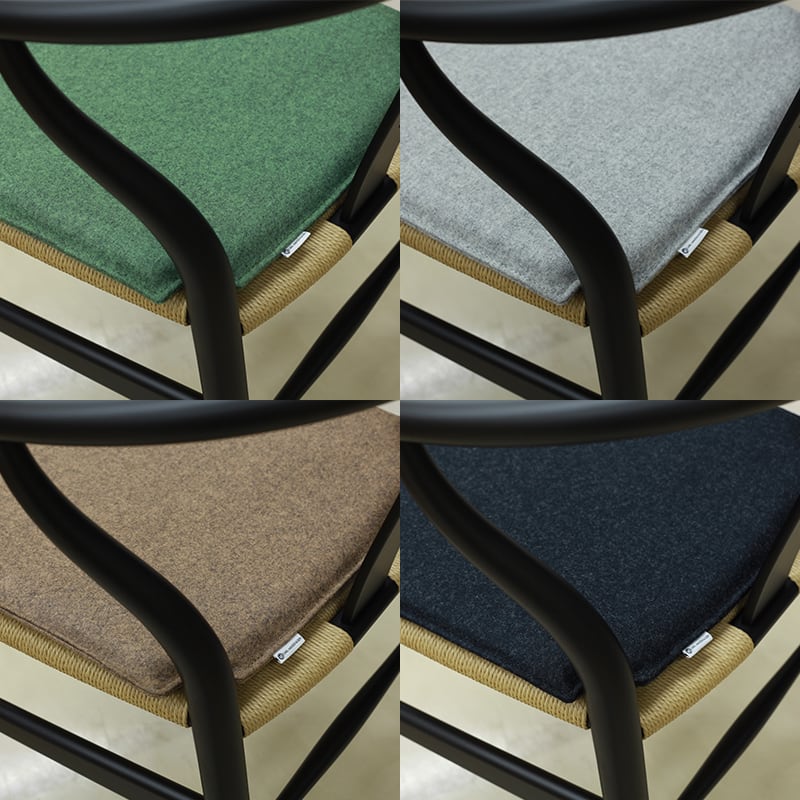 即納》CH24 Yチェア専用 ファブリッククッション（リバーシブル