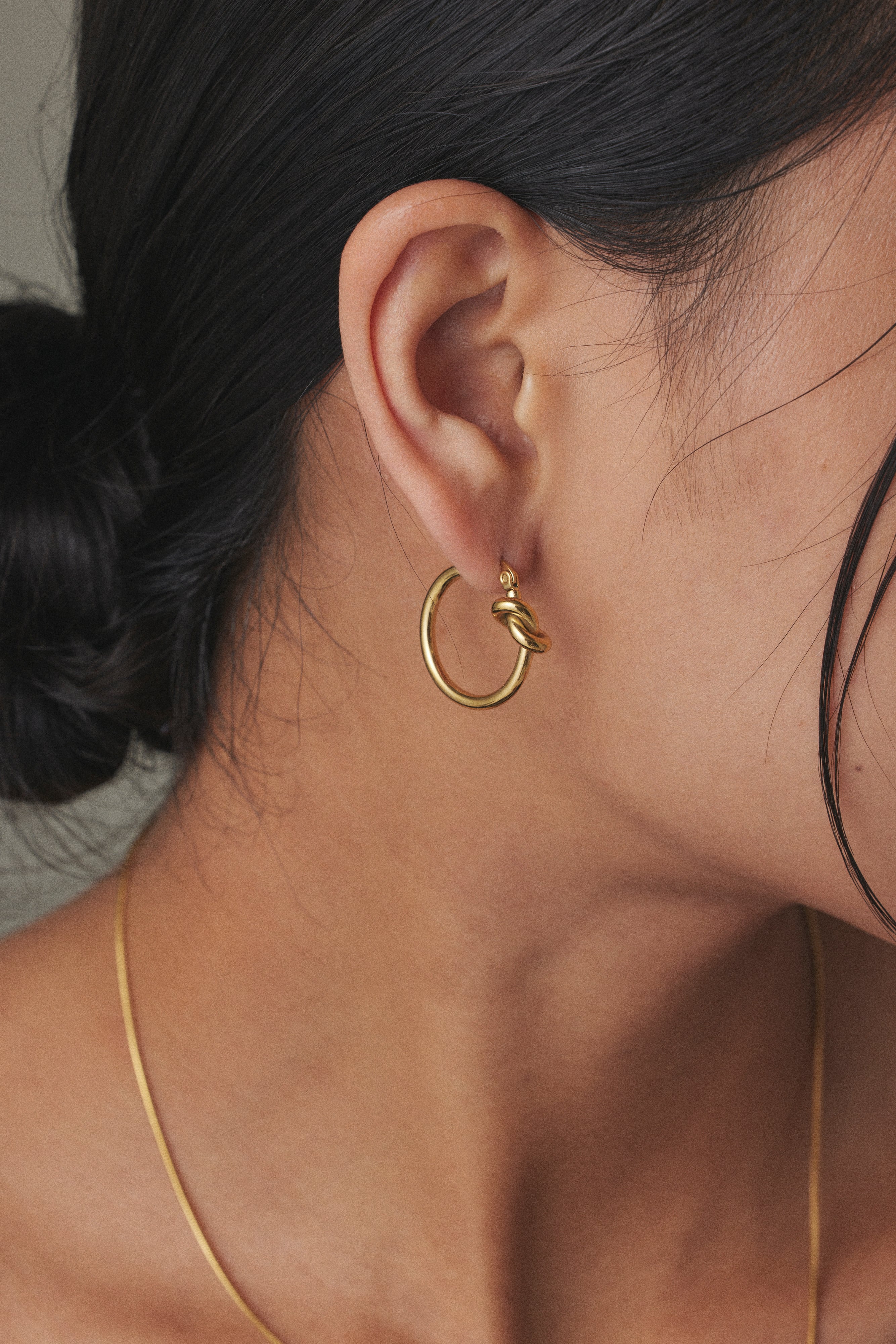 ノットデザイン フープ ピアス MP139 | emu