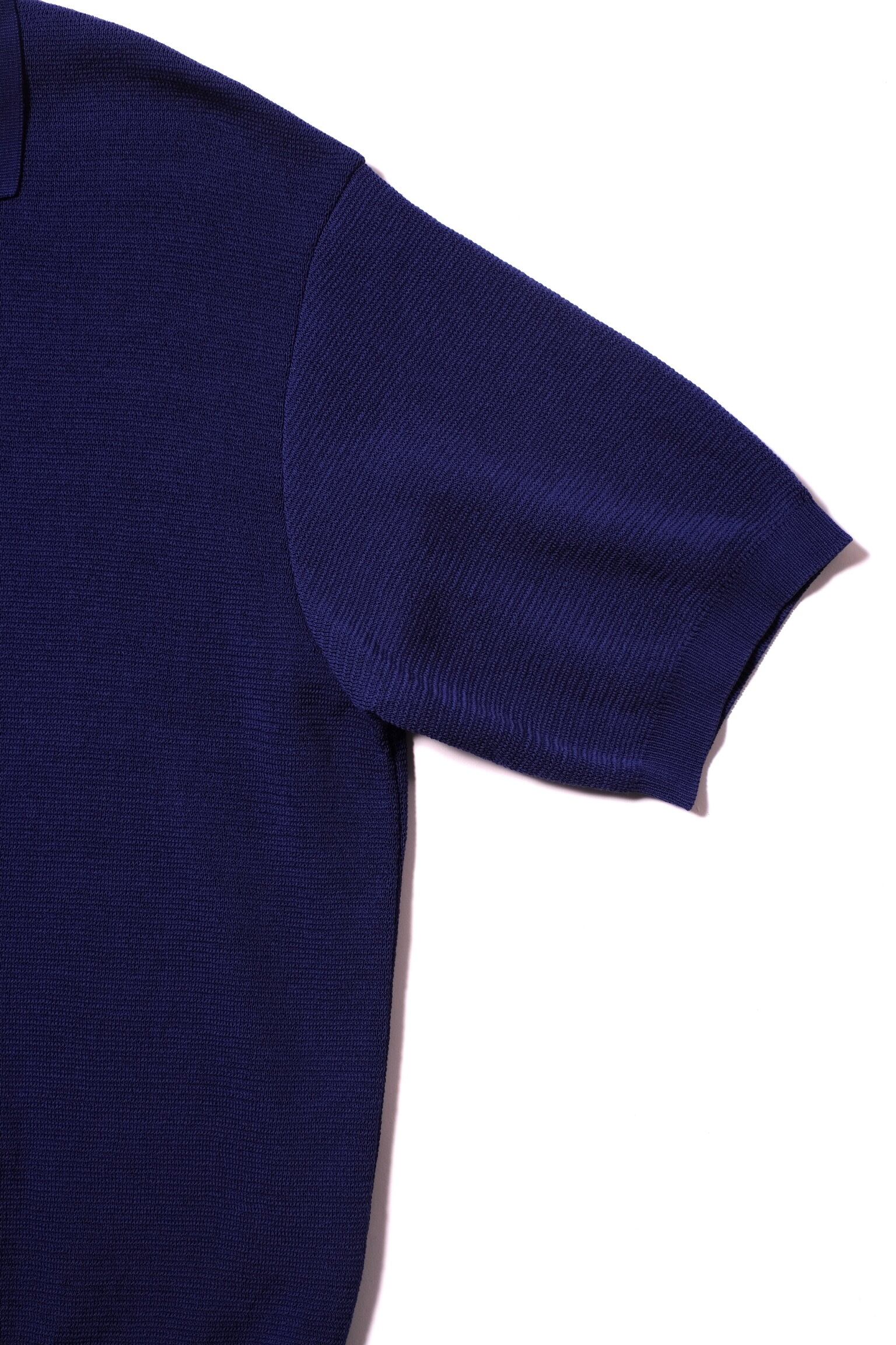 ULTERIOR / TWISTED LOOSE MILANO RIB KNIT POLO | LIVING