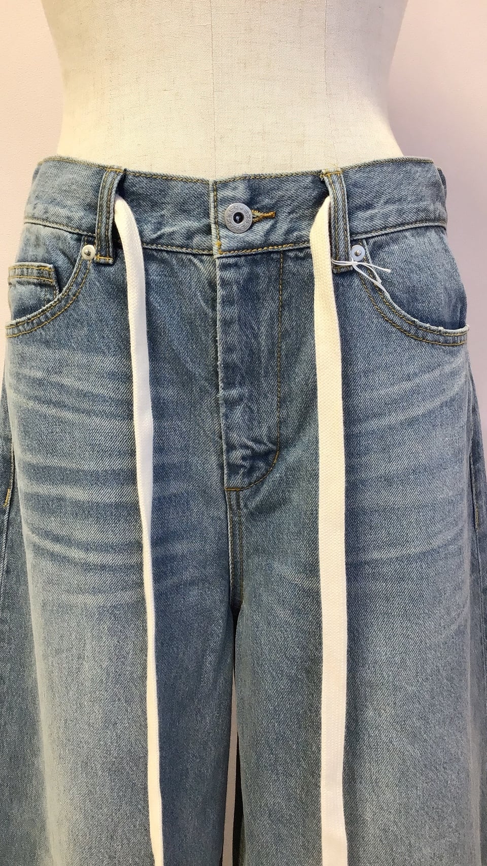 SALE CYAN TOKYO スリットヘムビンテージバギーパンツ No.510345