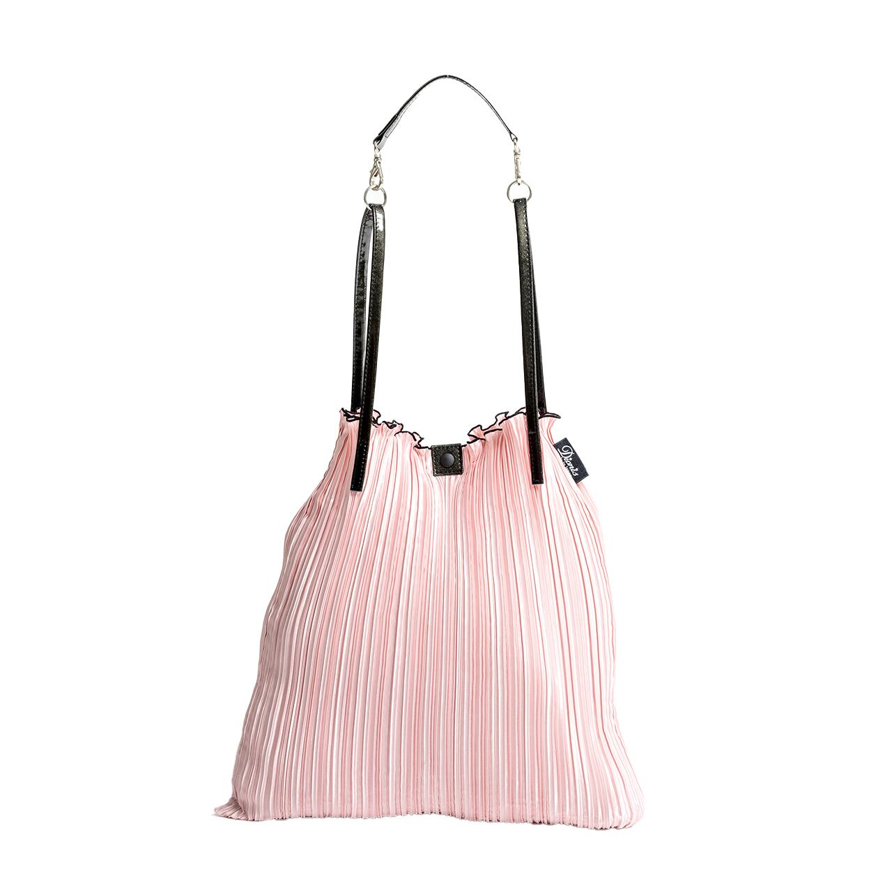 カラフルプリーツ2WAYバッグ(DSP-896)#28パールピンク