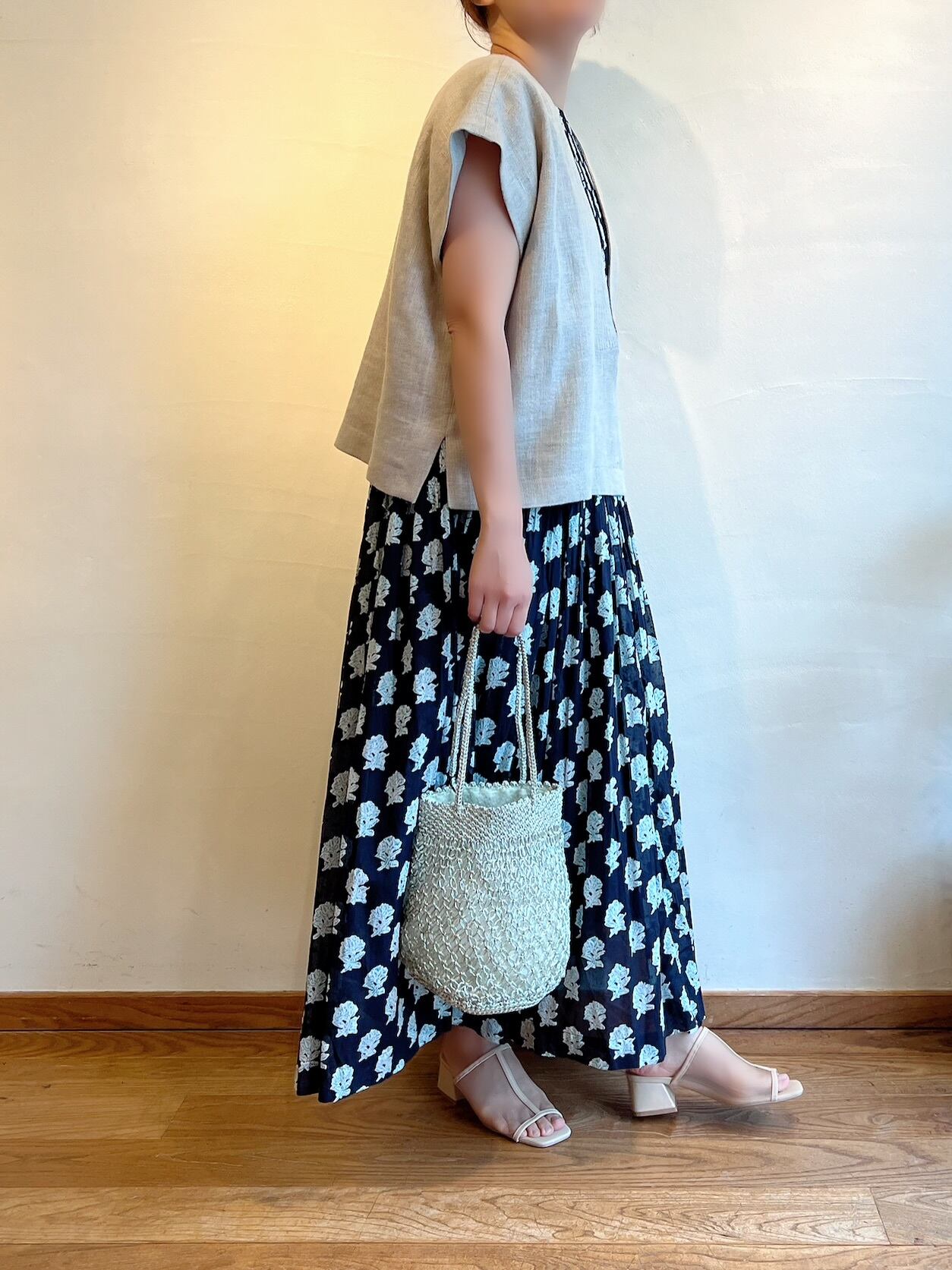 新品 SACRA ラスティック リネン トップ RUSTIC LINEN TOP 新品 SACRA ラスティック リネン トップ RUSTIC LINEN TOP