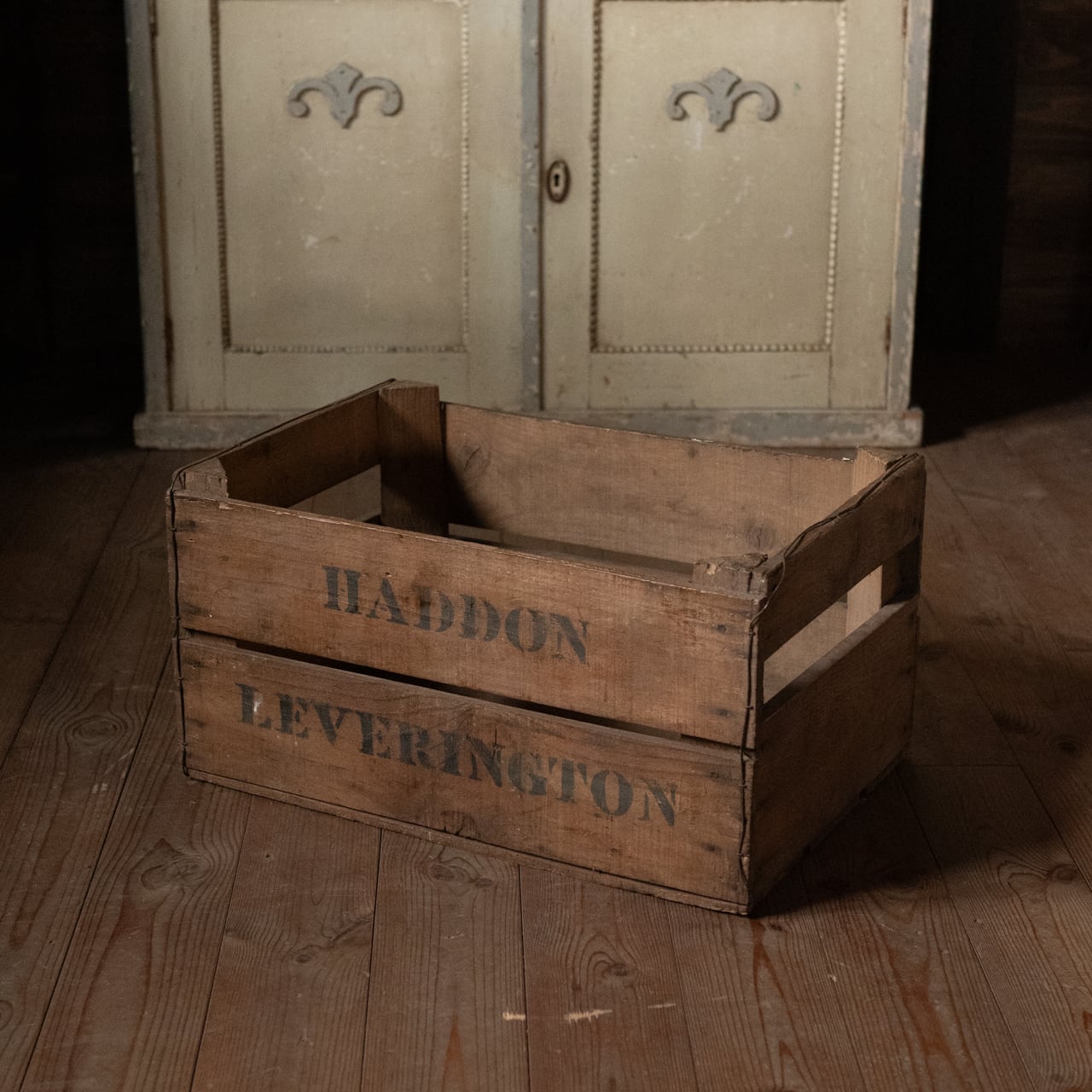 Wood Box / ウッドボックス 【B】〈キャベツボックス・木箱・収納・棚