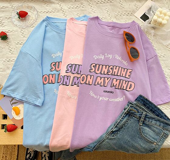 半袖 Tシャツ レディース かわいい 安い 韓国ファッション オルチャン 原宿系 夏 Tb 679 毒いちご 韓国ファッション