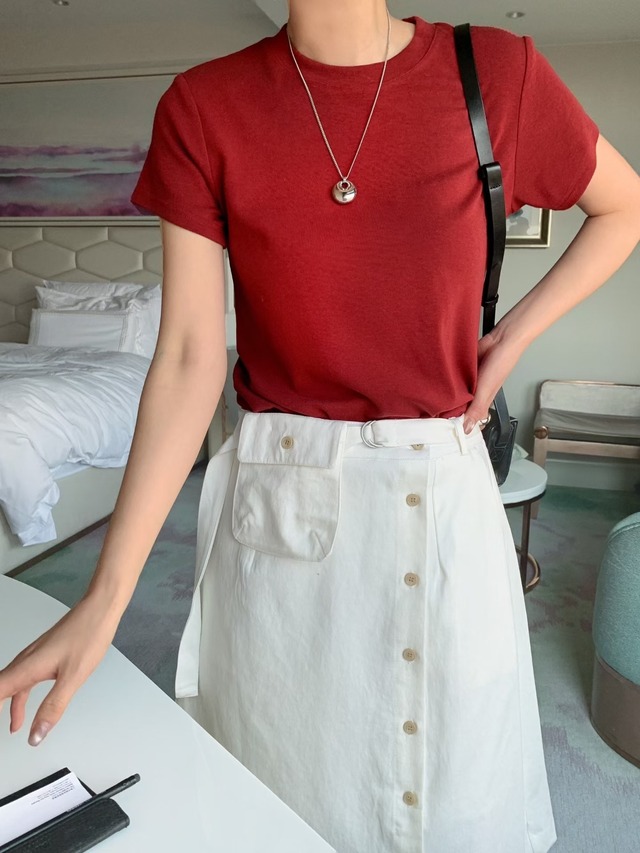 (予約) OUIR / Code tee 4color