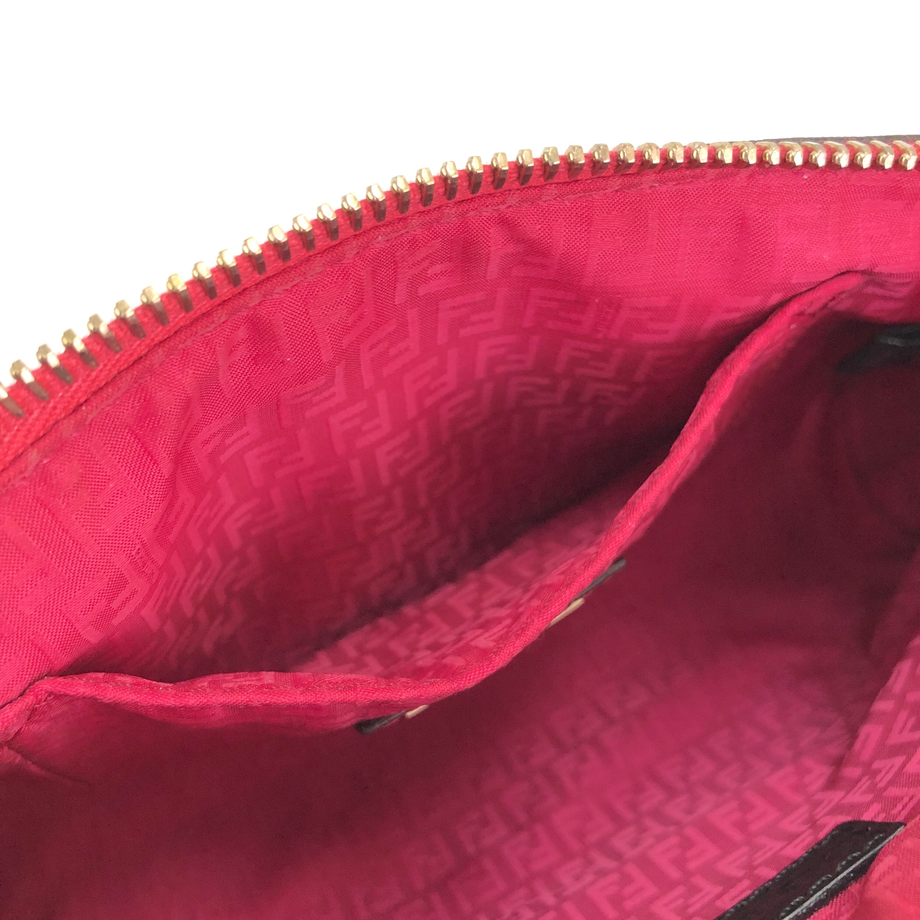 2023特価 FENDI◇ハンドバッグ/PVC/ブラック:2nd STREET 店 大特価得価