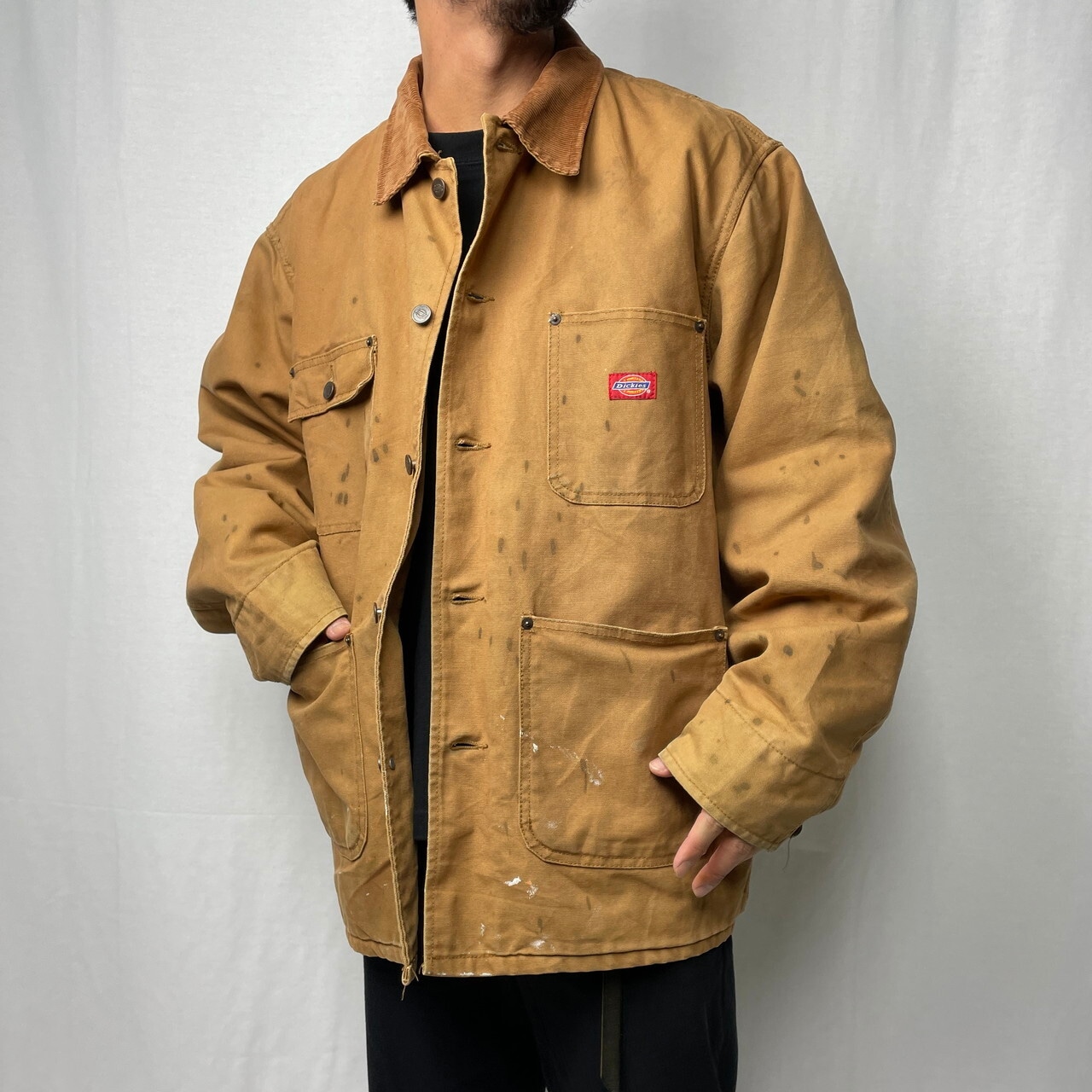 Dickies ディッキーズ ダック地 カバーオール ミシガンチョアコート 