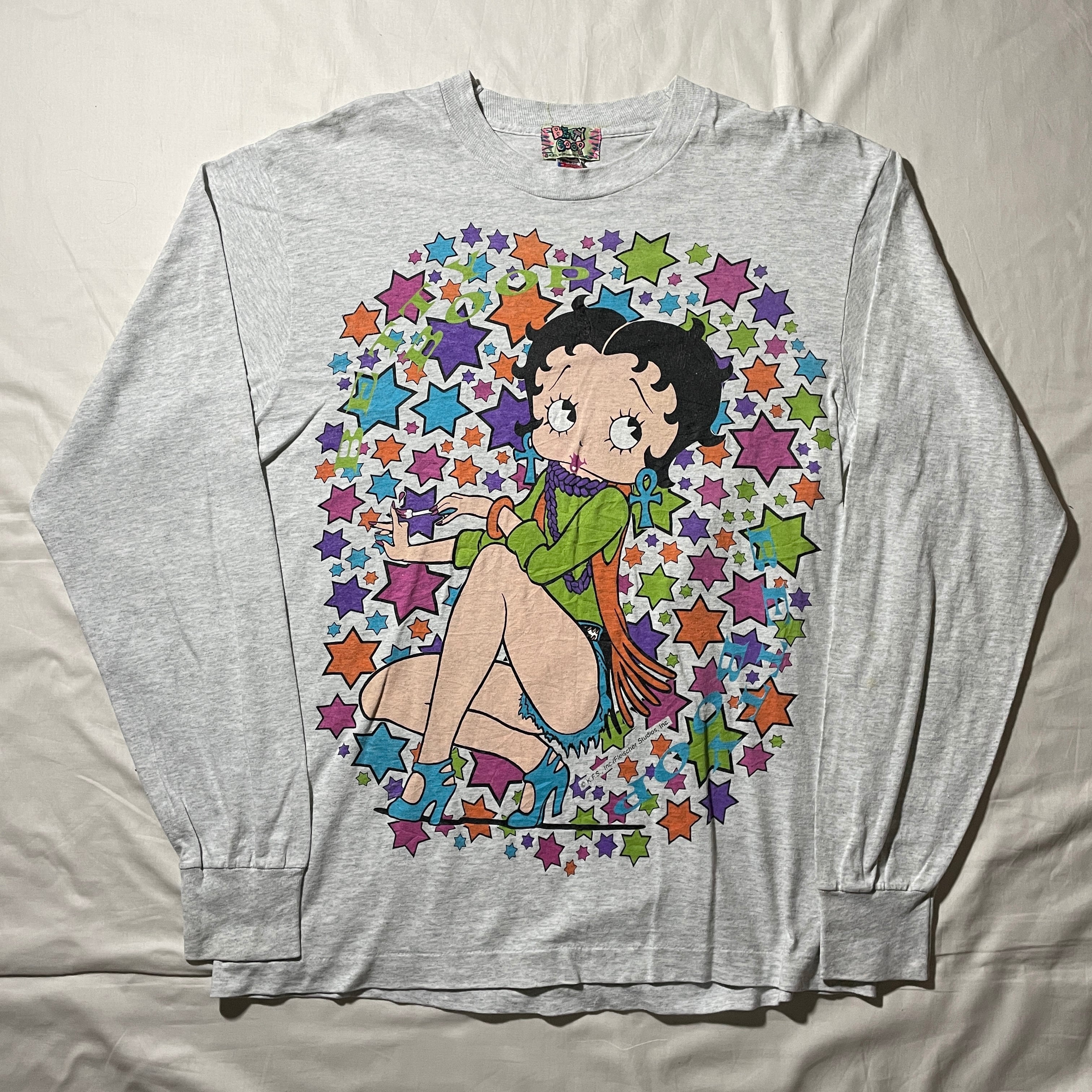 90s BETTY BOOP L/S Tシャツ ヴィンテージ USA製 | ZZYZX.inc