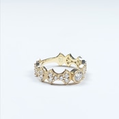 K18 Utopara Diamond Ring