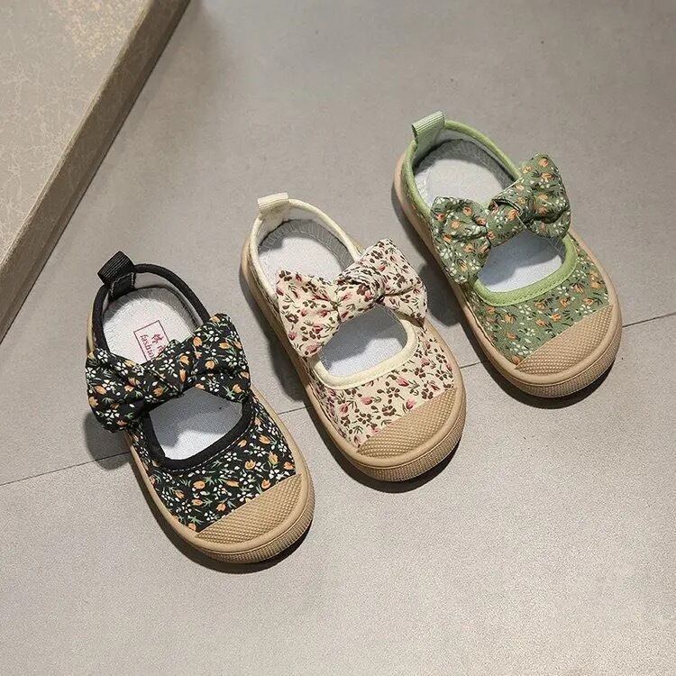 フラワーリボンシューズ / 女の子 / ~18.5cm( A~C )