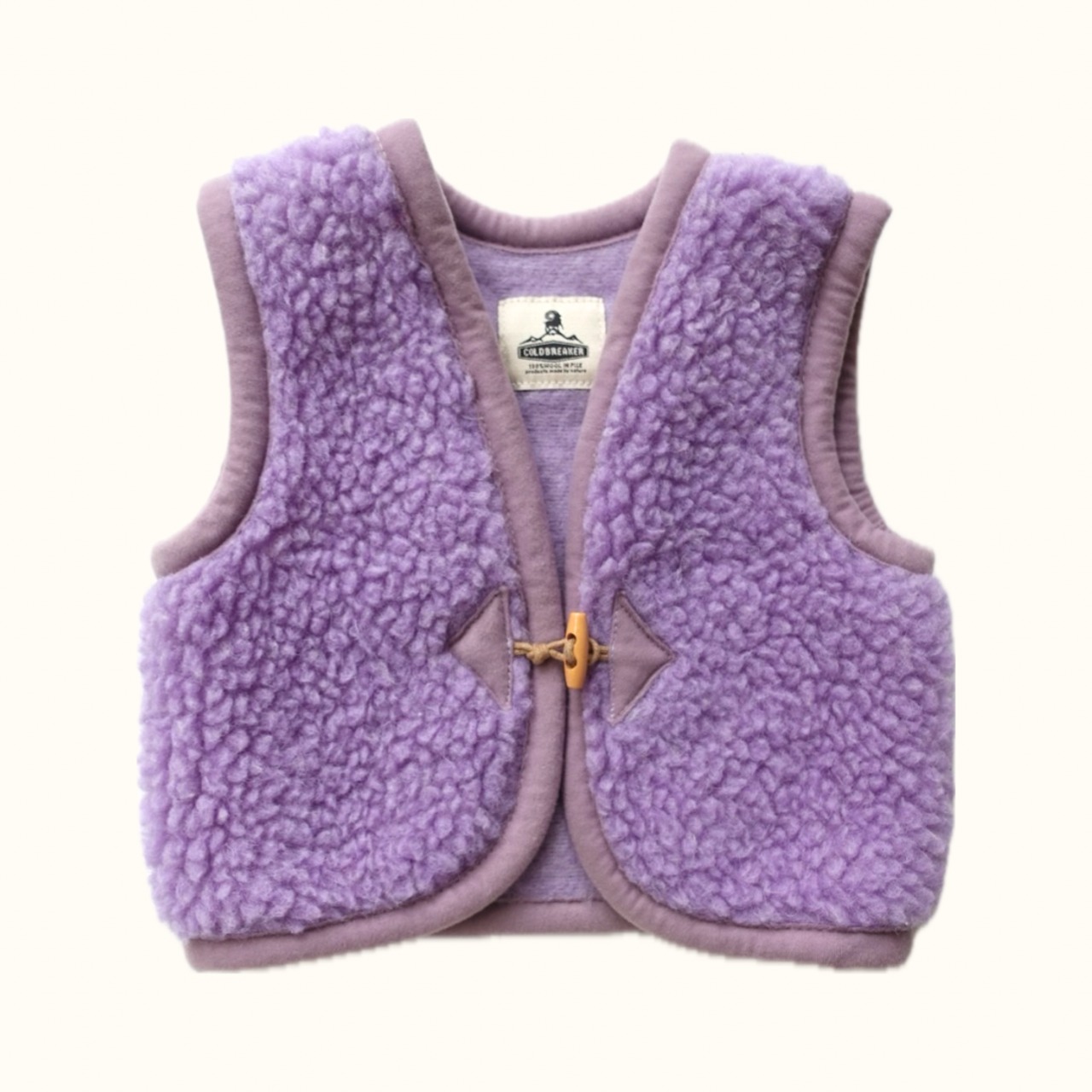 《 予約商品 》COLD BREAKER (ALWERO) / Alpen Vest Junior / lilac