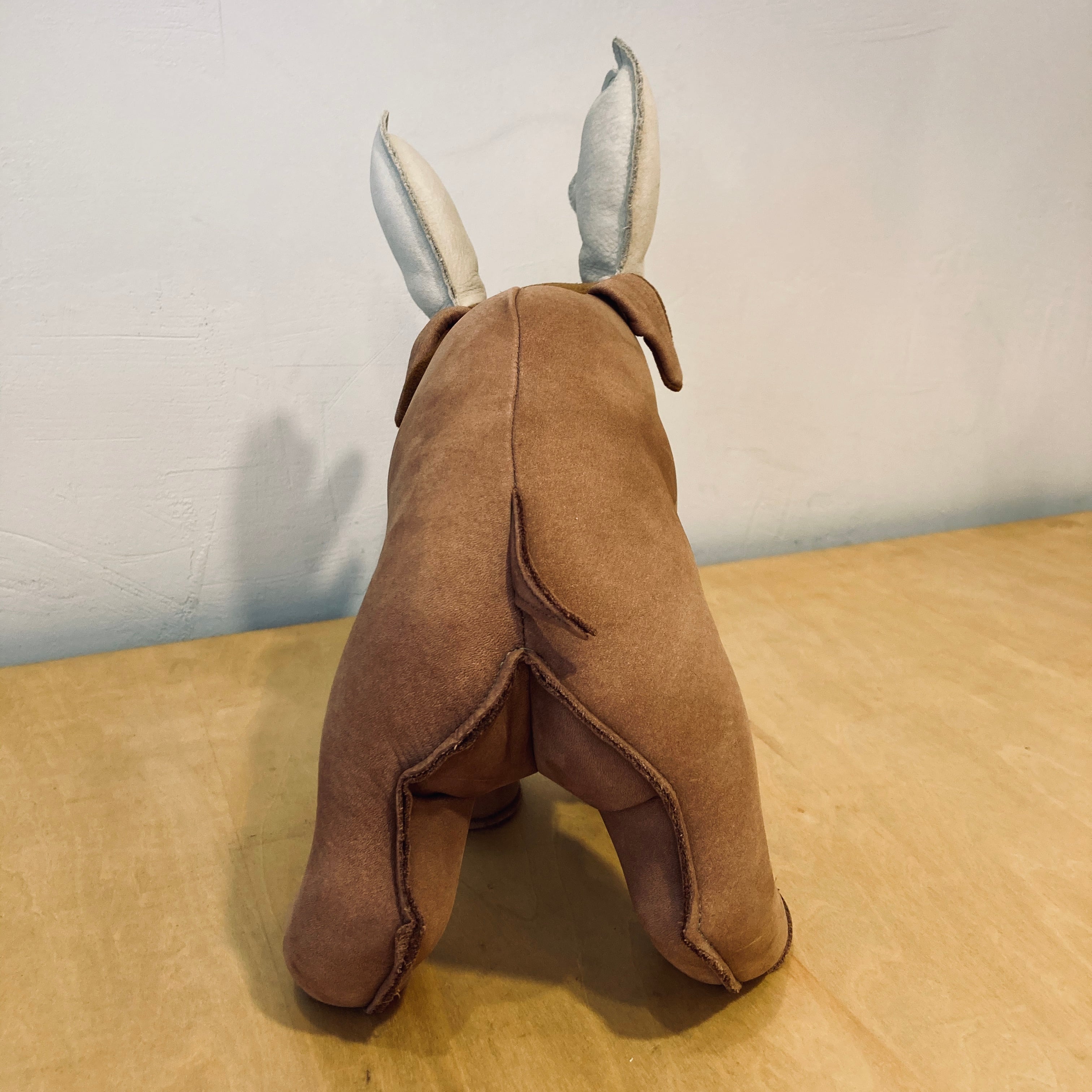 USA / SANDY VOHR'S LEATHER ZOO / Bookend / Male&Female Moose