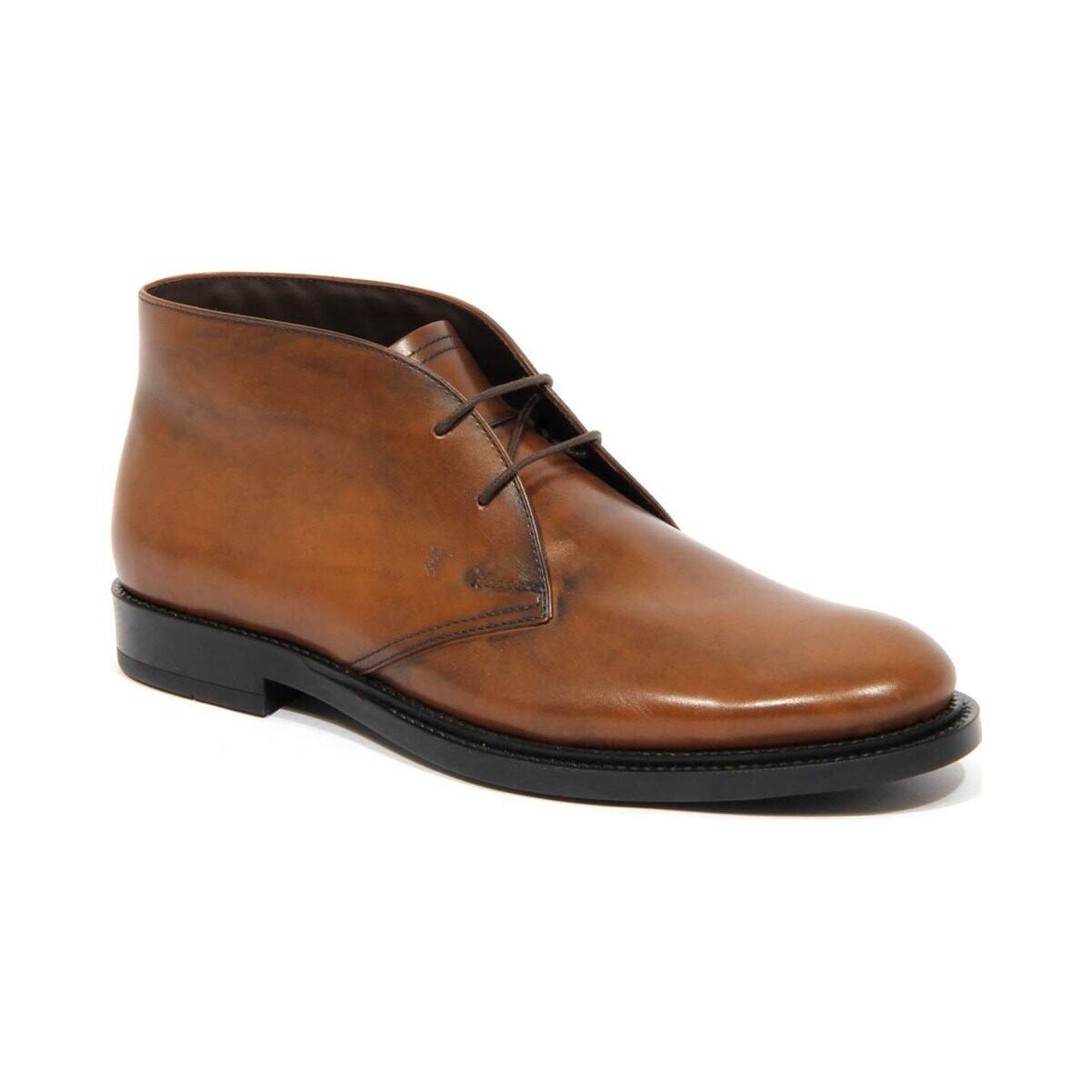 TOD'S トッズ メンズ チャッカブーツ レザー ブラウン