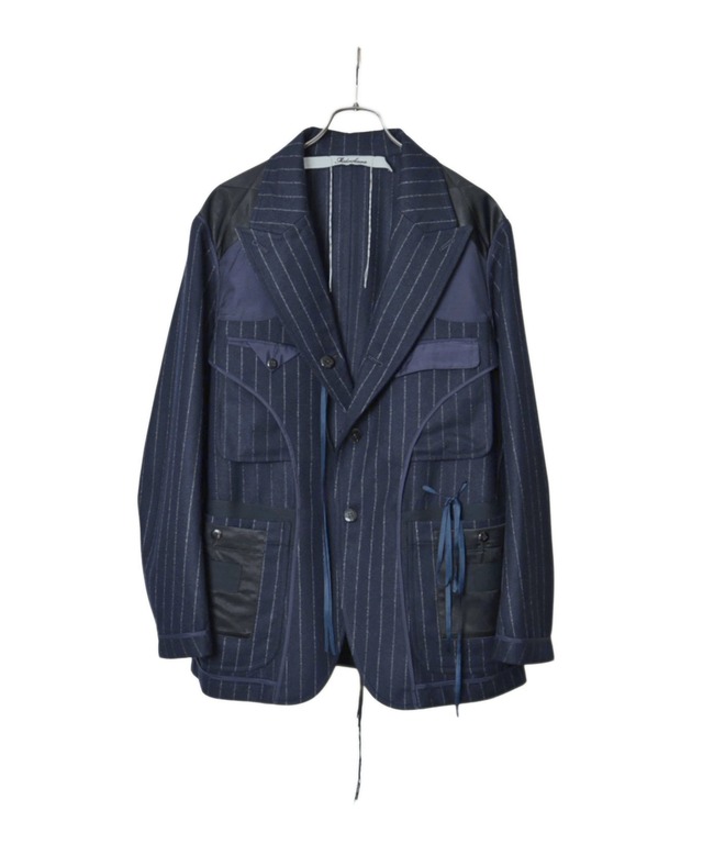 Midorikawa / MID26AW-JK05 REVERSIBLE JACKET(NAVY STRIPE)