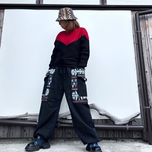 ビッグポケットゆったりパンツ