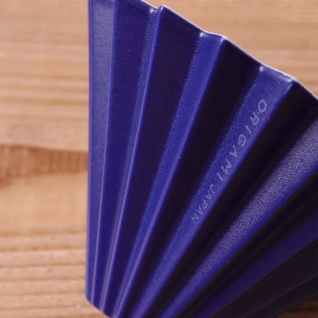 ORIGAMI Dripper S マットネイビー | COFFEE LAB KOMAMEYA