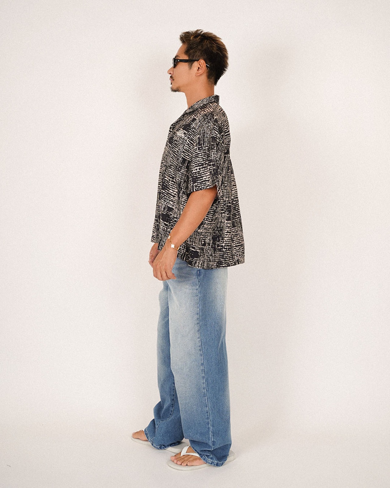 【#Re:room】HIGH WAISTE WIDE DENIM PANTS［REP330］