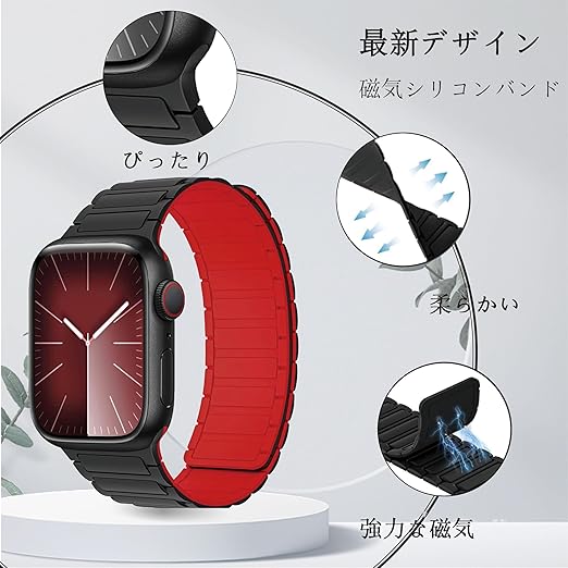 Amazon.co.jp: OOULOVE コンパチブル アップルウォッチ バンド 44mm