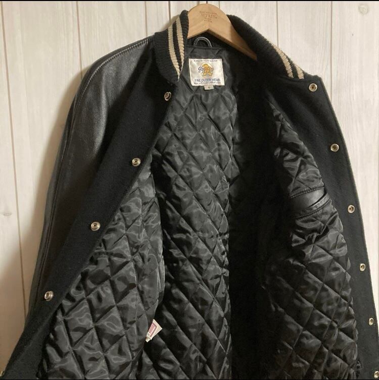 極上USA製70s-80s 白タグGOLDEN BEAR神レザースタジャン/バー 極上USA製70s-80s 白タグGOLDEN BEAR神レザースタジャン/バー