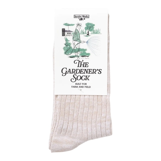 【Service Works】The Gardener's Sock(Beige)