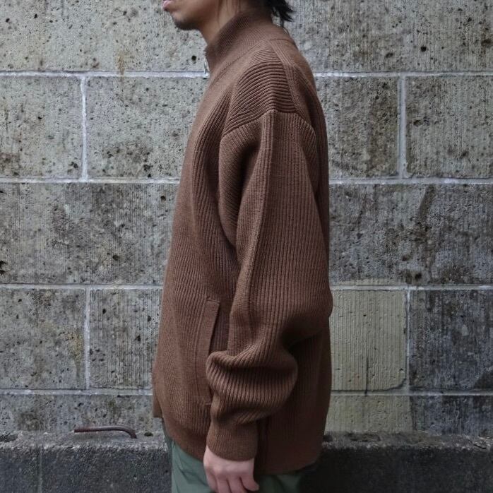 VINCENT ET MIREILLE - Vincent Mireille ジップトレーナー VINCENT ET MIREILLE (ヴァンソンエミレイユ) FULL ZIP SWEATER