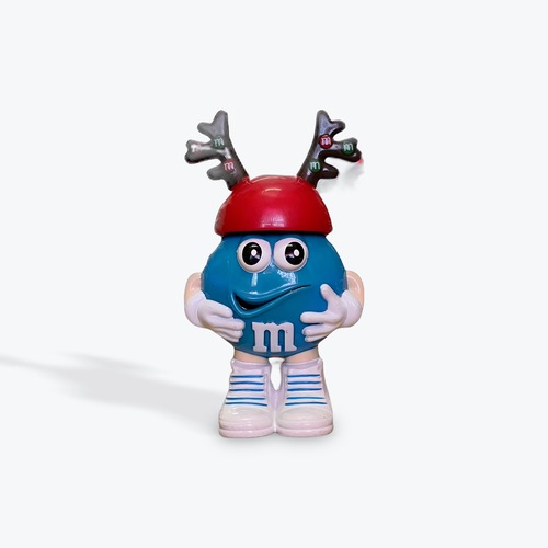 M&M's（エムアンドエムズ）ブルー ディスペンサー フィギュア Mツノ