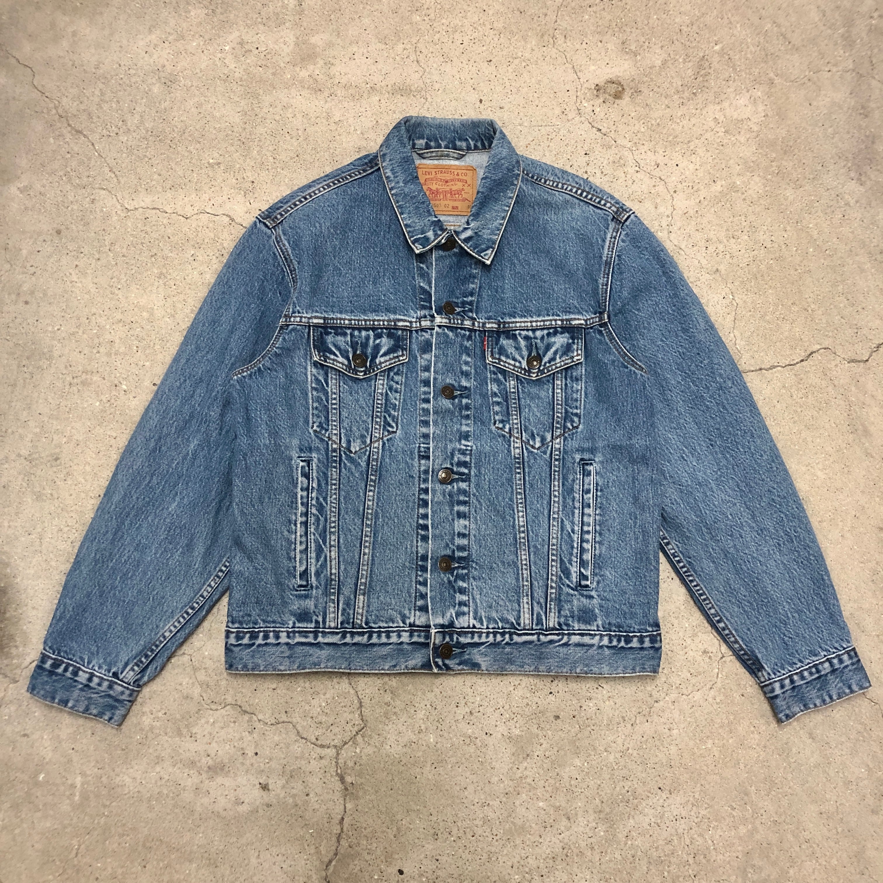 90s Euro Levi`s 70503/Denim Jacket/Tunisia製/1998年製/M/デニム