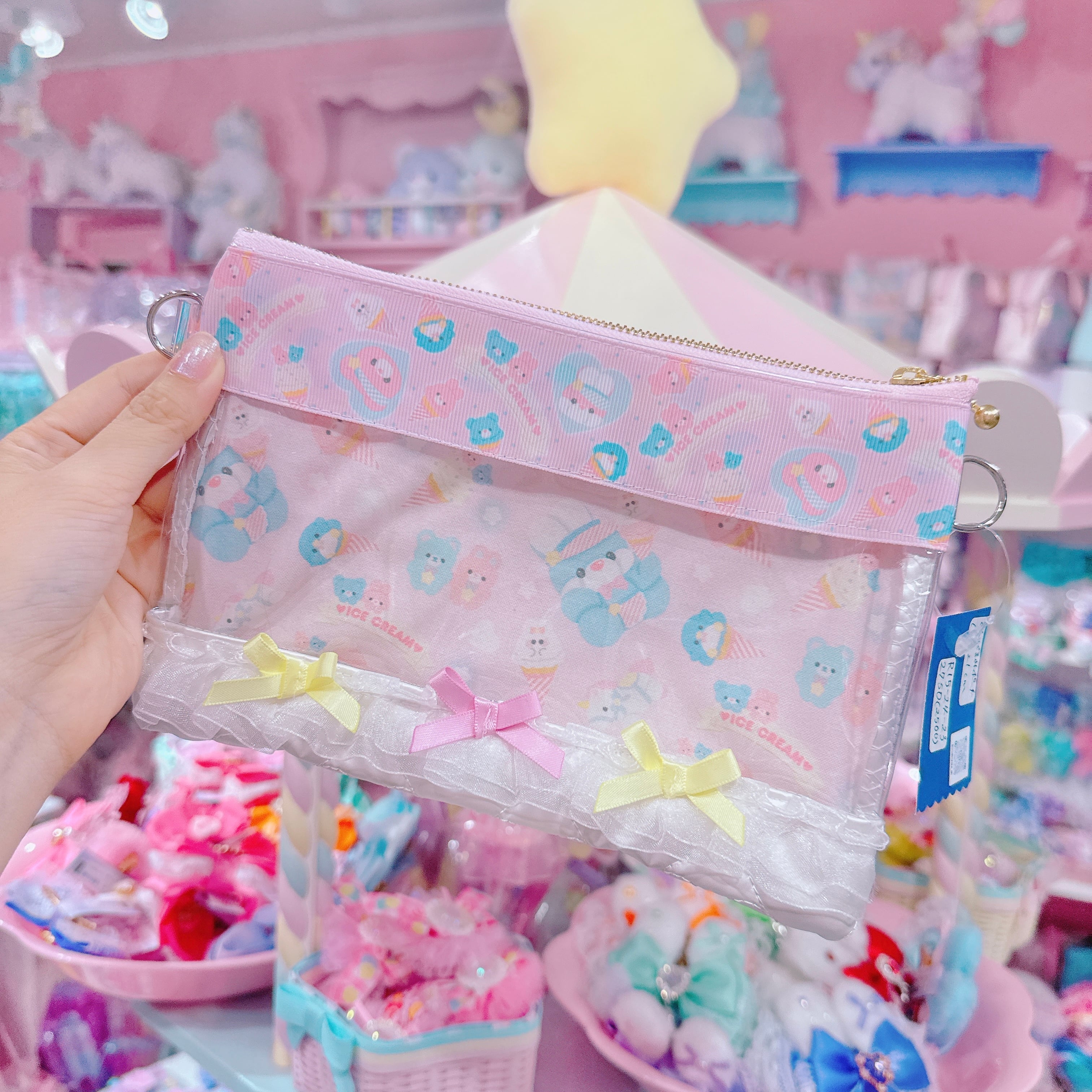 【R15】24-23横型ぬいぐるみ2wayポーチ(ショルダーひも別売)