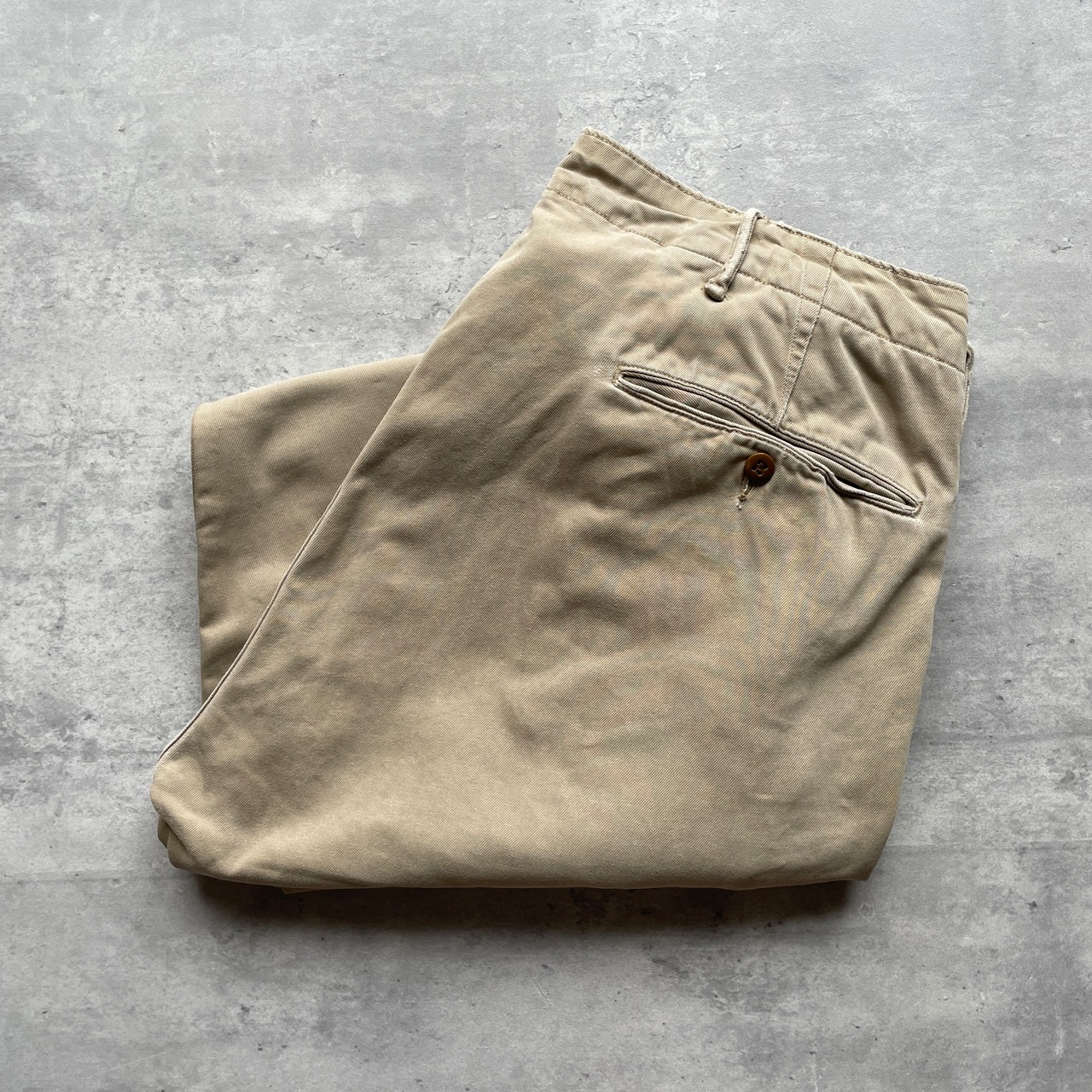 RRL アーミーチノパンツ｜アメリカ軍M45カーキ シオタ ナナミカ ｜チノパン