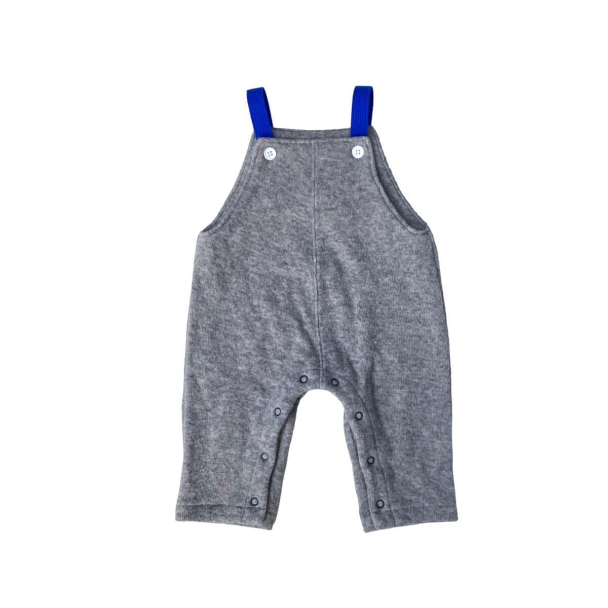 【送料無料】RECYCLE WOOL SALOPETTE / Gray