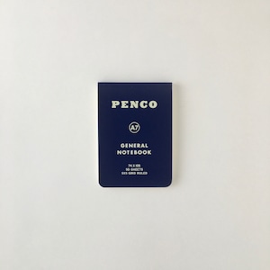 メモ帳 ノートブック ソフトPPノート A7 ネイビー / Soft PP Notebook A7 Navy PENCO