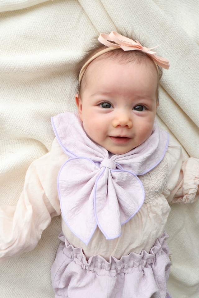 スタイーフ Lusso【マトラッセピンク】(スカーフみたいなスタイ)