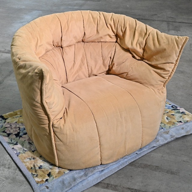 ligne roset 35万「ロゼブリガンタン/ROSETBRIGANTIN」シングルソファ B ミッシェル デュカロワ 1人掛け リビング ダイニング リーン・ロゼ【中古家具/中古インテリア/USED家具ユーズド家具/リサイクル】